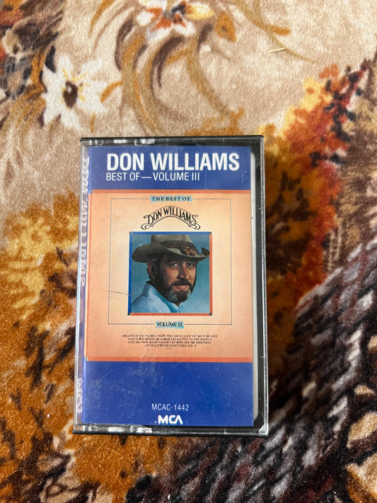 Best of Don Williams Cassette