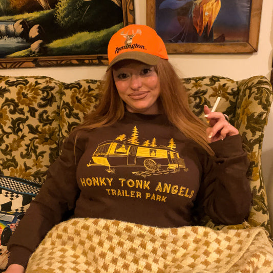 Honky Tonk Angels Trailer Park crewneck