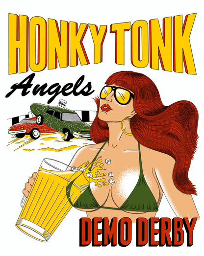 Honky Tonk Mom Demo Derby Tee