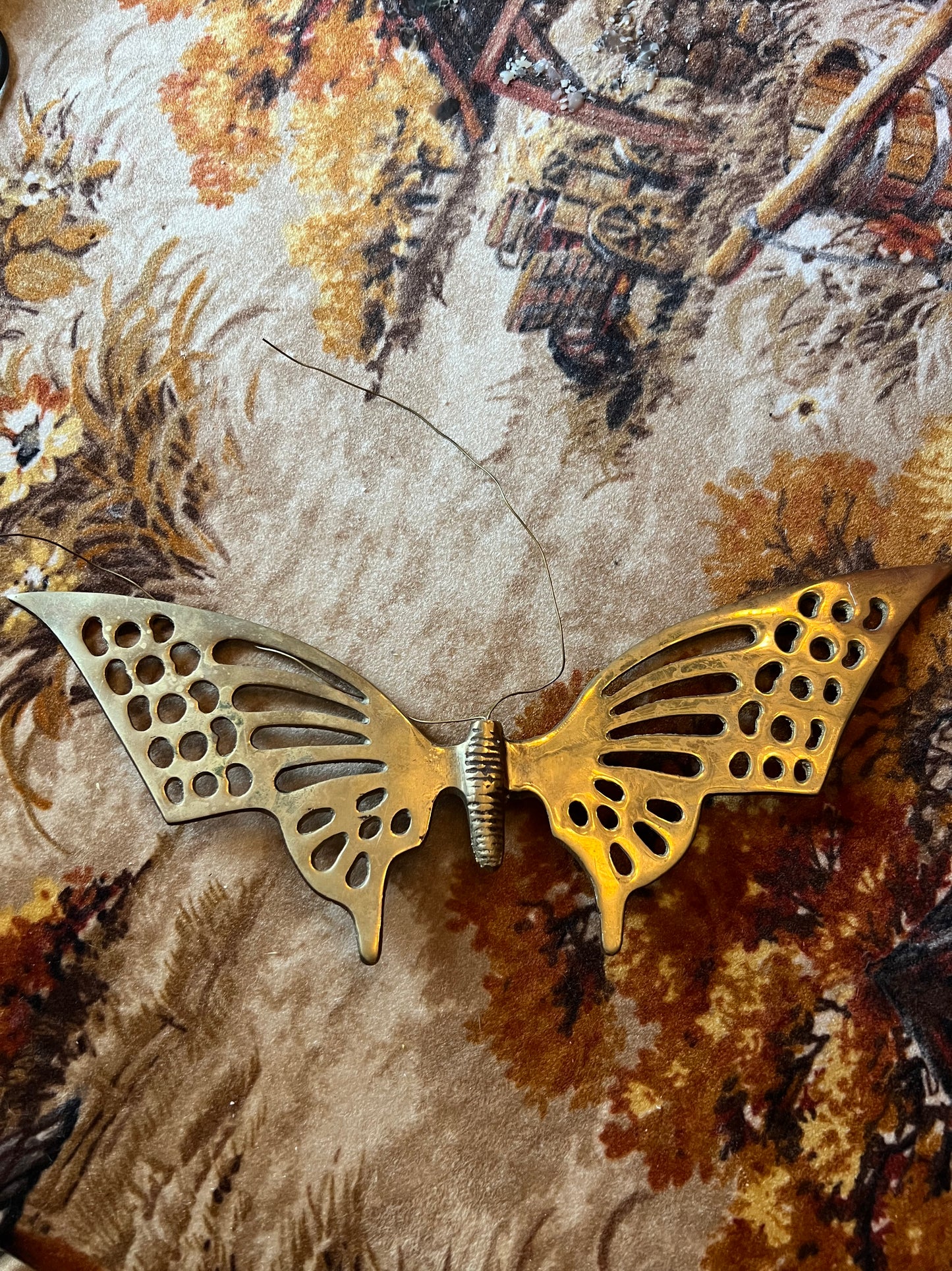 Brass Butterfly